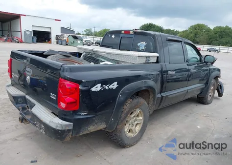 2005 Dodge Dakota Slt из США, поврежденный, VIN 1D7HW48NX5S140082